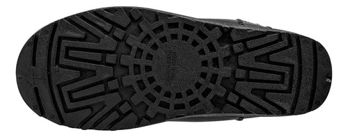 Botas Impermeables Mujer Top Moda Negro Oro 118-652