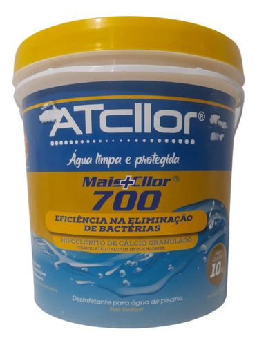 Cloro Piscina Granulado Maiscllor 700 Hipocalcio 10k Atcllor