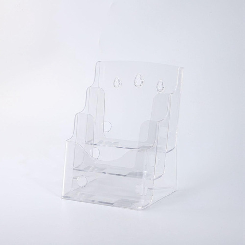 Soporte Para Folletos De Acrílico, Soporte Para 3 Niveles