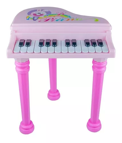 Piano infantil rosa