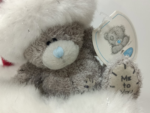 Osito Peluche Navidad Tatty Teddy 14 Cms Importado