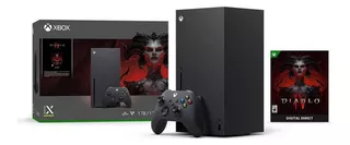 Consola Xbox Series X 1 TB Bundle Diablo IV Negro