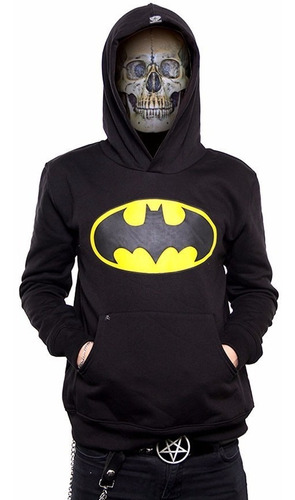 Sudadera Chamarra Superman Batman Capitan  Unisex Unitalla