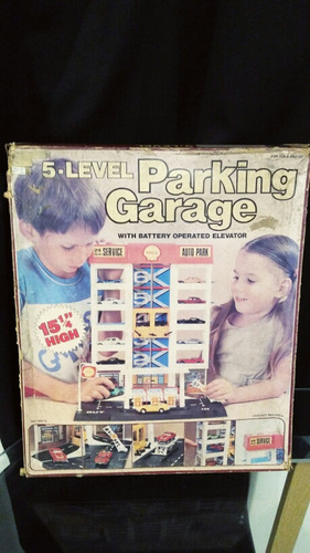 Parking Garage Estación Vintage Retro Hotweels Matchbox