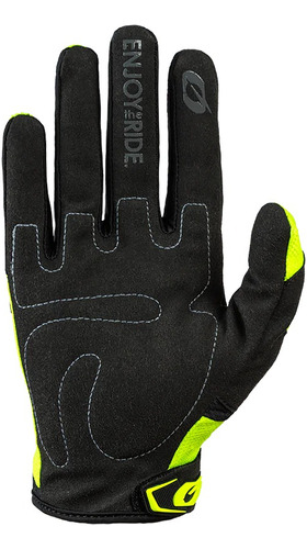 Guante O'neal Element Glove Neon/black