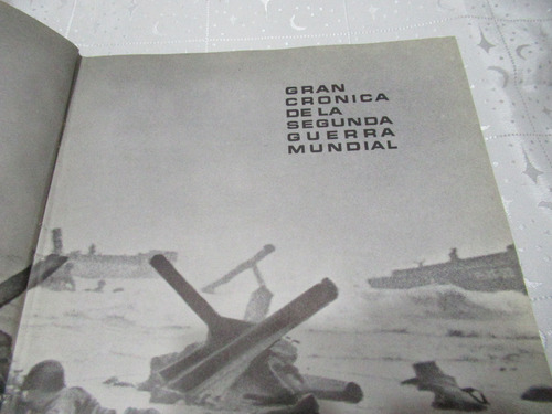 Libros Gran Crónica De La Segunda Guerra Mundial 3tomos 1965 (Usado)