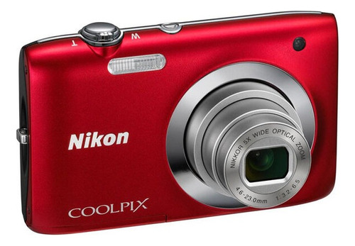  Nikon Coolpix S2600 Compacta Color  Rojo 