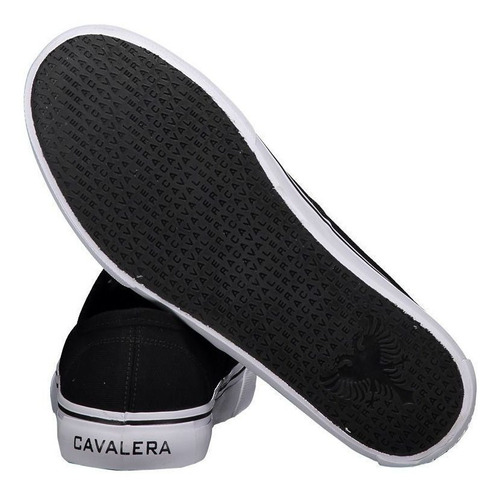 Tênis Cavalera Juan Preto E Branco