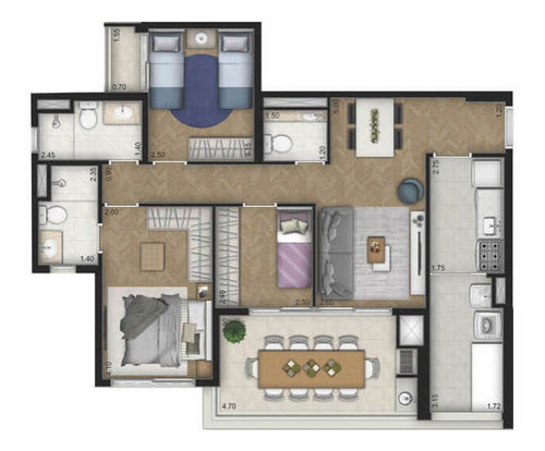 Imagem 21 de 22 de Apartamento Residencial Para Venda, Vila Leopoldina, São Paulo - Ap6880. - Ap6880-inc