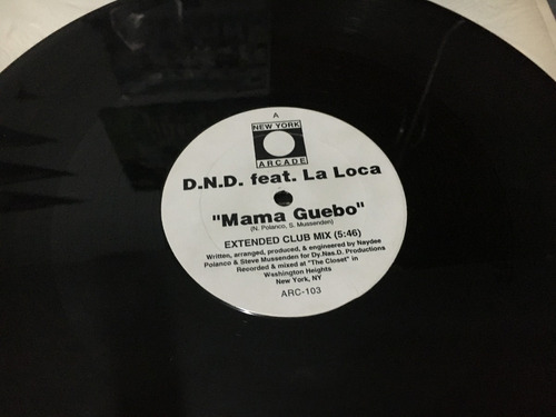 D.n.d. Feat La Loca Mama Guebo Vinilo 12 Maxi House Electro