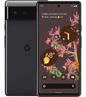 Google Pixel 6 128 Gb Stormy Black 8 Gb Ram + Case Original