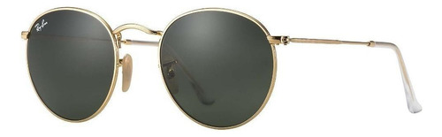 Ray-ban Rb3447 001 Round Metal Negro G-15 Dorado Original Dorado