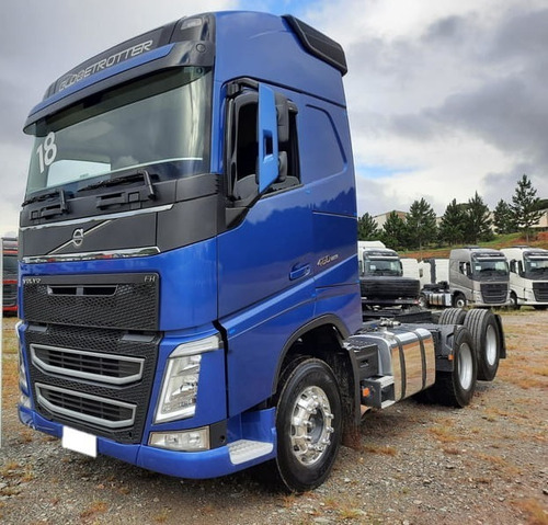 Volvo Fh 460 6x2 Globetrotter I Shift 2018 Azul Capri Top **
