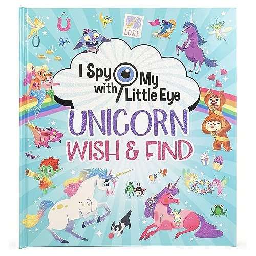 Book : I Spy With My Little Eye Unicorn Wish And Find - Kid