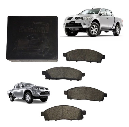 Pastillas De Freno Delanteras Mitsubishi L200 Triton 