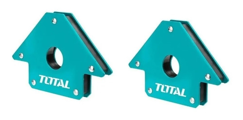 Pack 2 Escuadra Magnetica 75 Lbs 5 Pulgada Para Soldar Total