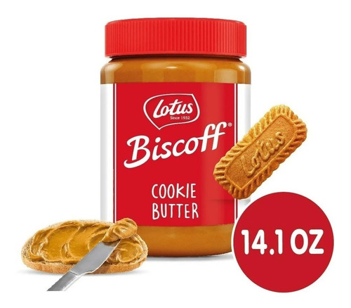 Imagen 1 de 2 de Crema De Galletas Lotus Biscoff (400g) Importado