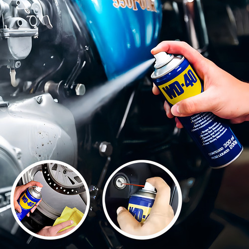 Kit com 2 Wd40 Lubrificante Spray Óleo Multiuso 300ml Desengripante