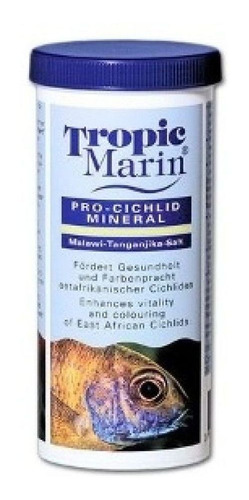 Tropic Marin Pro Cichlid Mineral 250g Suplemento Coloração
