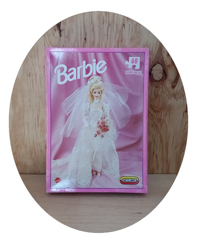 Rompecabezas Vintage De Barbie Mattel Games 1996 Puzzle 60 P (Usado)