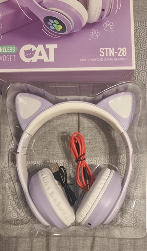 Audifonos Inalambricos Con Luces Modelo De Garito Stn-28 (Usado)