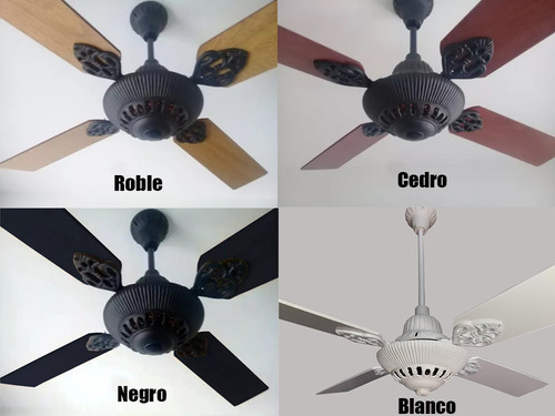 Pack X2 Ventilador De Techo S I T E C Fund. Blanco Y Rattan 1.25 M Blanco Texturado Mate Blanco Rattan 4