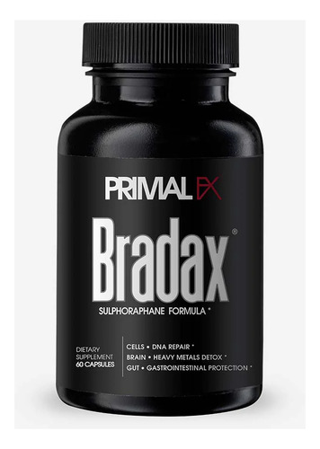 Primal Fx Bradax 60 Capsulas Dr Ludwig Johnson Sin Sabor
