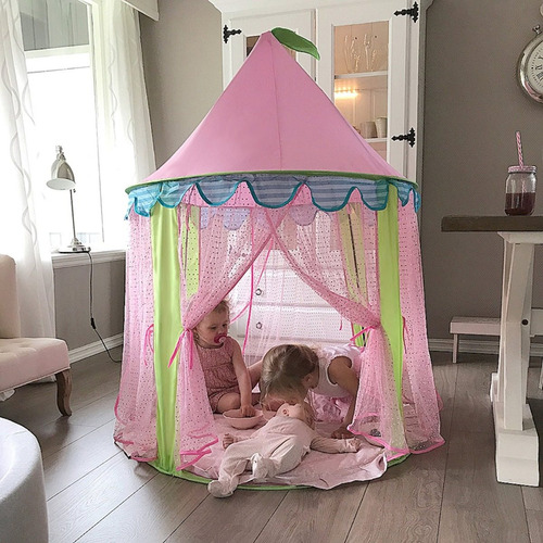 Tee Pee Tent  Carpa Circo Decorada Para Niñas Tiny Land 