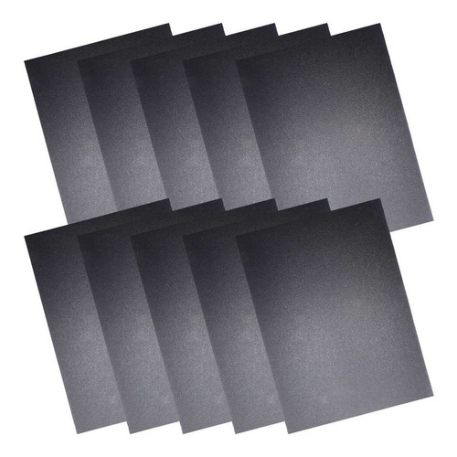 10 Lijas Para Metal 9 X 11 Pulgadas Grano 180 Norton