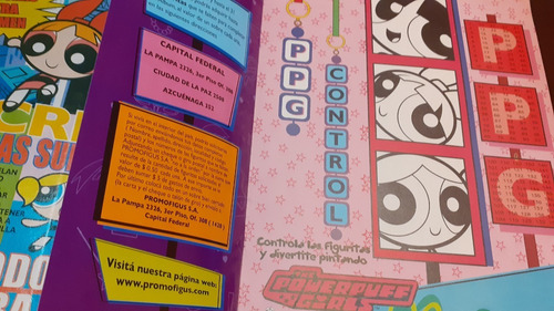 Album ** Las Chicas Superpoderosas ** Tiene 66 Figuritas (Usado)