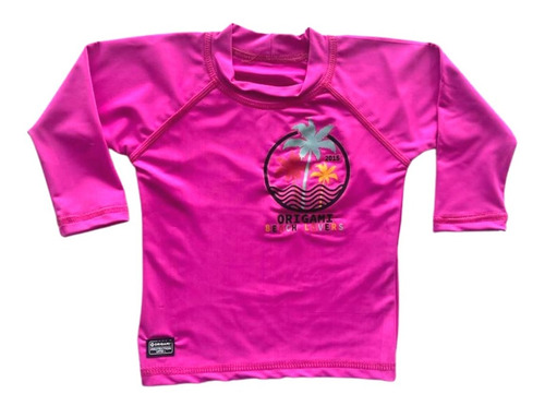 Remera Manga Larga Bebes Protección Filtro Uv50 Pileta Playa