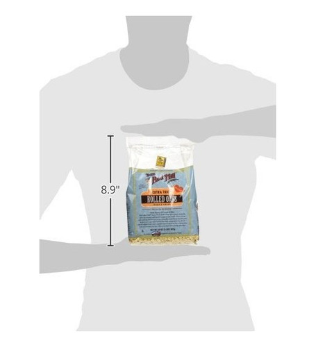 Red Mill De Bob Gruesa Copos De Avena, 32 Oz