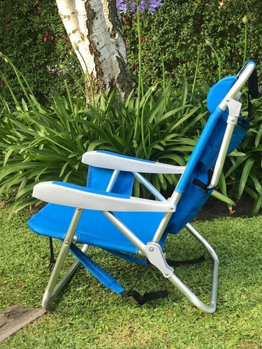 Silla Reposera Playa Tommy Colores Bolso Termico Cuotas!!!