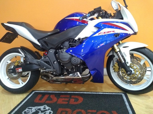 Imagem 3 de 9 de Honda Cbr 600 F 2013 Azul