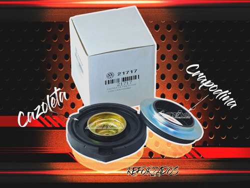 Imagen 2 de 4 de Cazoleta Con Crapodina Polo Fox 2002 En Adelante (1 Lado)