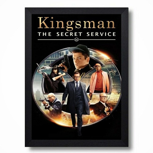 Cuadro Kingsman Marco Con Vidrio 35x50