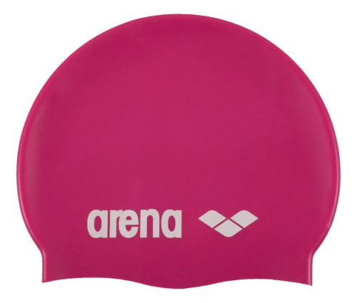 Gorra De Entrenamiento Arena Classic Silicone Color Rosa Talla Uni Diseño De La Tela Liso