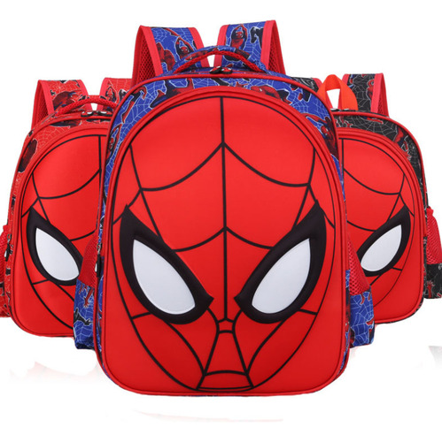 Spiderman Superhéroe 3d Colegial Mochila