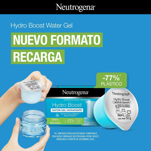 Kit Crema Facial Neutrogena Hydro Boost Water Gel + Refill
