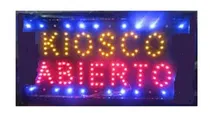 Comprar Cartel Led Kiosco Abierto -- Nacional A Pedido 