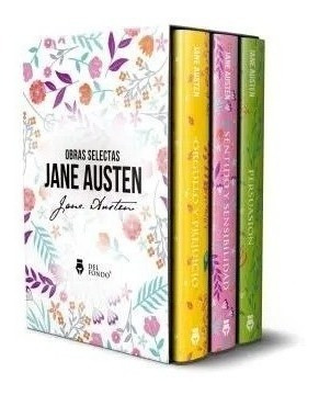 Obras Selectas - Jane Austen - Del Fondo - 3 Libros /