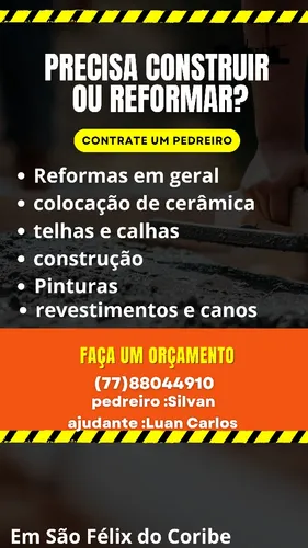Pedreiro E Ajudante
