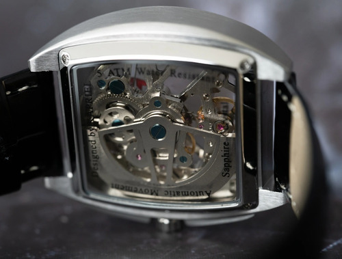 Imagen 5 de 5 de Reloj Kapriel Aerospace Automático Mecánico Acero Inox.