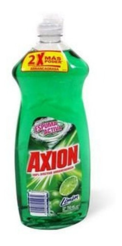 Detergente Axion Lavavajilla De Limón 750 Ml 