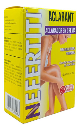 Aclaran-t En Crema Para Vello Facial Y Corporal Ninguna
