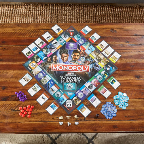 Juego De Mesa Marvel Black Panther Para Niños A Partir De 8