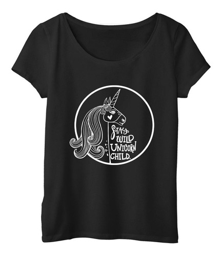 Remera Mujer  Color Star Wild Unicorn Child Circ M2