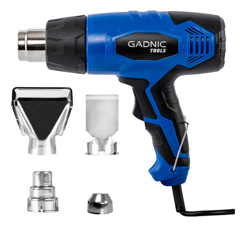 Pistola De Calor Gadnic 1800w + 4 Puntas Selector Potencia