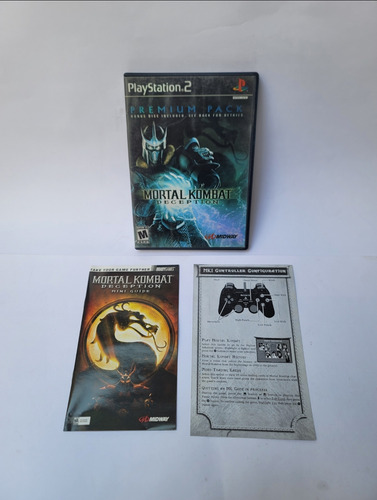 Mortal Kombat Deception Premium Pack Para Ps2 (Usado)