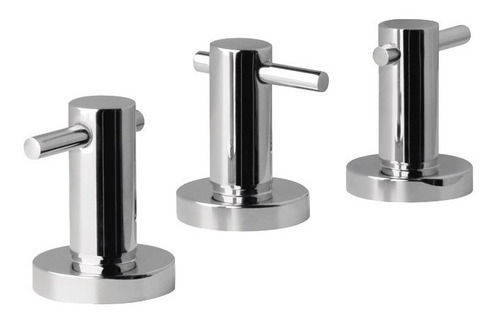 Imagen 3 de 8 de Juego Grifería Completo Hydros Zen Lever Baño Cierre Ceramic